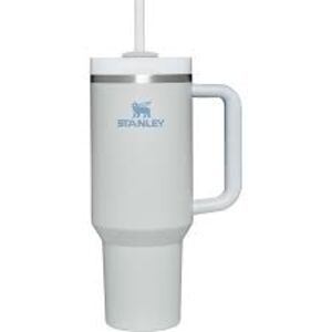 Stanley White Insulated Mug with Handle and Straw